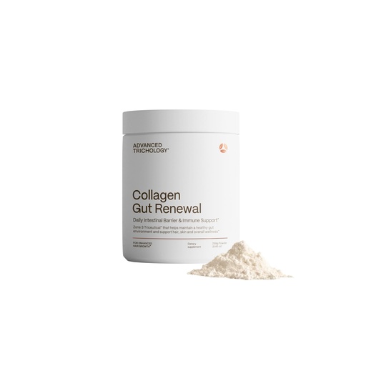 [BRSRGADYBEPWGCD5] Advanced Trichology Collagen Gut Renewal | Collagen Peptides Powder with Prebiotic Fiber, Vitamin C & Magnesium | Gut Barrier, Digestive Regularity, Hair, Skin & Immune Support