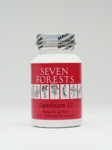 [BRSWIFILAUCB6E32] Xanthium 12 By Seven Forests, 100 Tablets, 700 Mg. Each