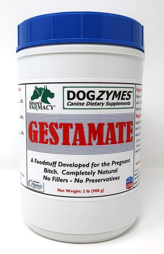 [BRSWGCYPOZ6AIE3L] Dogzymes Gestamate (2 Pound)