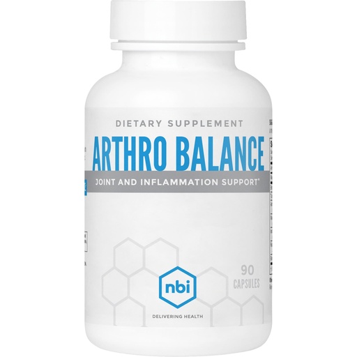 [BRSRGZYKC4MGOGTU] NBI Arthro Balance for Joint Health and Healthy Inflammation Balance | Standardized Botanical Extracts, Boswellia, Ashwaghanda, Bromelain, Turmeric Root Extract, Pine Bark Extract | 90 Capsules