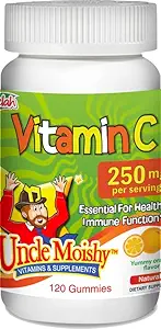[BRSRMBIKCB6RO3TF] Uncle Moishy Vitamin C 250 mg 120 Gummies