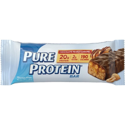 [BRSWIFDYDF6BQ2D2] Pure Protein Chocolate Peanut Caramel Bar, 50 Gram (Pack of 6)