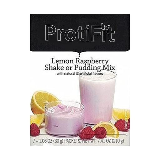 [BRSWGBQ7BANRQCAV] Proti Fit Bariatrix Nutrition Lemon Raspberry Shake Or Pudding Mix - For Weight Loss - Hunger Suppressant - 15 Grams of Protein - 100 Calories- Meal Replacement 7 Packets 1.06 OZ (NET WT 7.41 OZ)