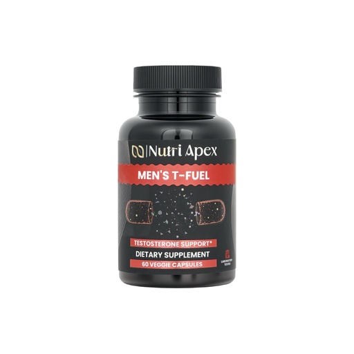 [BRSREGA3BV6A2FLX] Men's T-Fuel Vitality Support for Men | Horny Goat Weed, Fenugreek, Tribulus, DIM, Panax Ginseng & Boron | Daily Energy & Stamina | 60 Veggie Capsules, Non-GMO | Made in USA