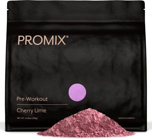 [BRSWGEDRPIHQGF3B] ProMix Nutrition Pre- Workout Powder, Wiśniowy Lim - Maksymalizacja Focus & Performance - Pomaga Muscle Gain, Endurance - Witamina B12, Kofeina, Beta- Alanina i L- Tyrsosine - 30 Służenie (Opakowanie 1)