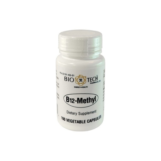 [BRSWIFL2PIIRWD3I] Bio-Tech B12-Methyl 1000 Mcg 100 Caps
