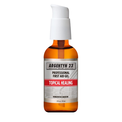 [BRSWIYD4CJ5AIETU] Argentyn 23 Professional Silver First Aid Gel - Argentum Metallicum Gel Wound Care Support, Topical Skin Care for Soothing Support with Convenient Pump - 2 fl oz (59 mL)