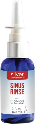 [BRSREZQQCECWM23K] Silver Biotics Sinus Rinse with SilverSol | Sprayer | 2 fl. oz.