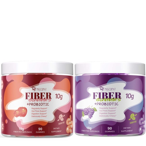 [BRSREY3RCADWYCY3] Fiber Gummies (Grape Flavor+ Apple Flavor)