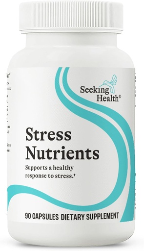 [BRSWIGL4AEJWCCTK] Seeking Health Stress Nutrients, formerly Adrenal Nutrients, Adrenal Support Supplement, Healthy Cortisol Regulation and Normal Stress Response Support (90 capsules)*