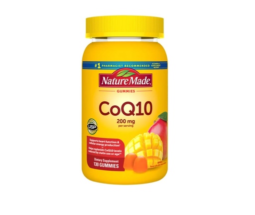[BRSWI2QBAV5BUCIZ] Nature Made CoQ10 100 mg Gummies, 60 Count for Heart Health and Cellular Energy Production