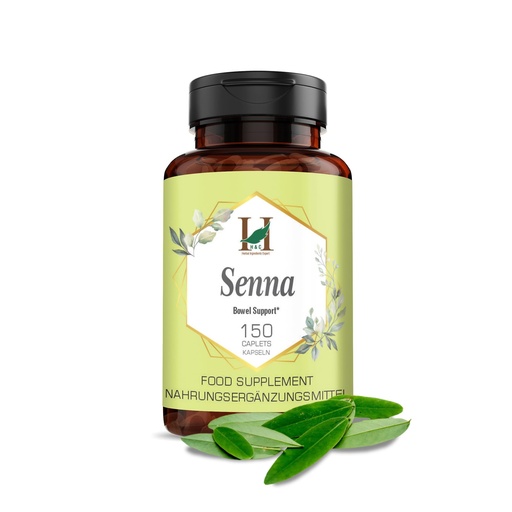 [BRSRAEDRCN6RU2AV] H&C Senna Tablet | Natural Stool Softner Supplement for Women & Men | for Acute and Short-Term Constipation | for Smooth Move of Stool |150 Counts