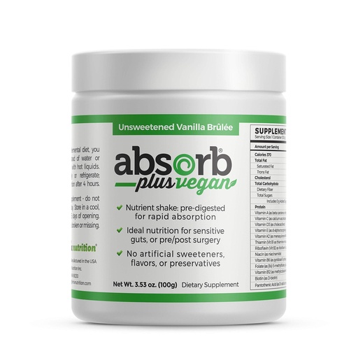 [BRSWGAL3OZYGK2T7] Vegan Isolate Protein - Gut Health, Nutritional Support, Natural Ingredients, Non-GMO, Gluten-Free, Organic Sprouted Rice Protein (100g, Unsweetened Vanilla Brûlée)