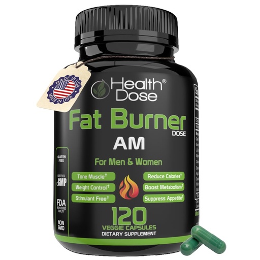 [BRSWYCQRDENAMCD4] Health Dose AM Dietary Supplement Softgels Daily Morning Formula with Carefully Selected Ingredients Designed to Complement a Balanced Lifestyle and Wellness Routine 120 Softgels