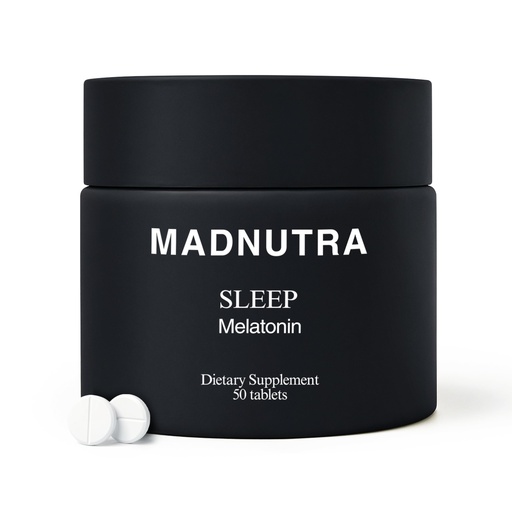 [BRSRGYACPIBWCCLP] Melatonin 3 mg - Fast Acting Sleep Support Supplements for Women - Natural Sleep Aid for Restful Sleep, Jet Lag, Sleep Cycle Regulation - Non-GMO Organic 50 Melatonin Tablets