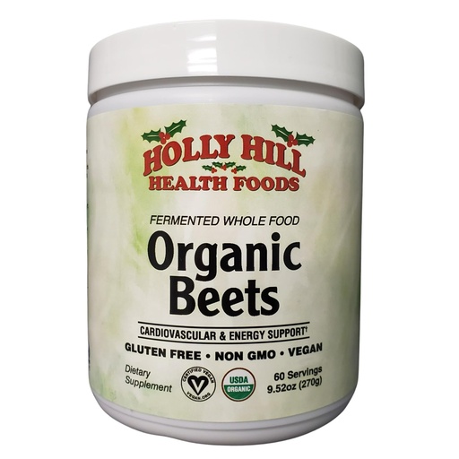 [BRSROBDRBYBBODTH] Holly Hill Health Foods Fermented Whole Food Organic Beets, 9.52 Ounces