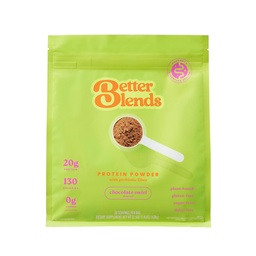Gut-Friendly Protein Powder for Sensitive Stomachs, Low FODMAP, 20g Vegan Pea & Rice Protein with Prebiotic Fiber, Dairy-Free, Gluten-Free, No Gums or Added Sugar - Chocolate Swirl