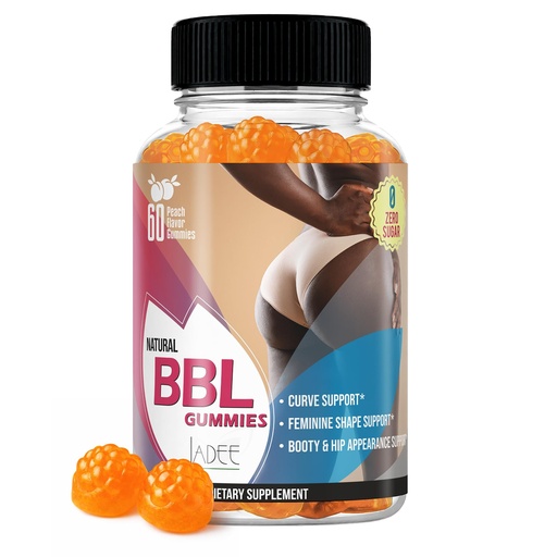 [BRSRACYTBYIBQF3U] BBL Gummies for Women's Curves - Weight Gainer for Women with Aguaje, Pueraria Mirifica & Fenugreek | Butt Growth & Hips Enhancement Gummies for Bigger Butt, Curves & Feminine Weight Gain (60 Gummies)