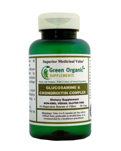 [BRSWGBL4OUCR4YD7] Green Organic Supplements' Joint Pain, Glucosamine & Chondroitin