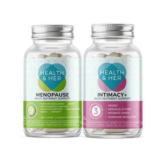 [BRSRAZABAADQICDP] Health & Her Complete Menopause & Intimacy Support Duo: Multi-Nutrient Bundle (1-Month Supply)