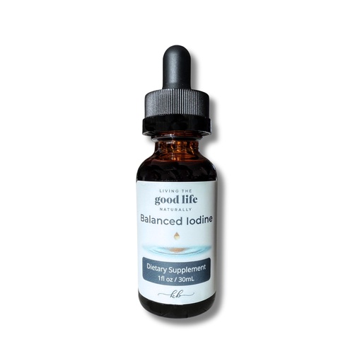 [BRSREEIRPMHB6E3L] Balanced Nascent Liquid Iodine Drops: Natural Mood, & Immune Support Supplement for Energy and Fatigue, Glycerin-Based Solution for Gentle Absorption
