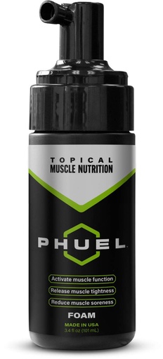 [BRSWGAQTBEGQA3TL] Topical Sports Performance Foam - 3.4 oz - for Activating Muscle Function and Reducing Muscle Soreness…