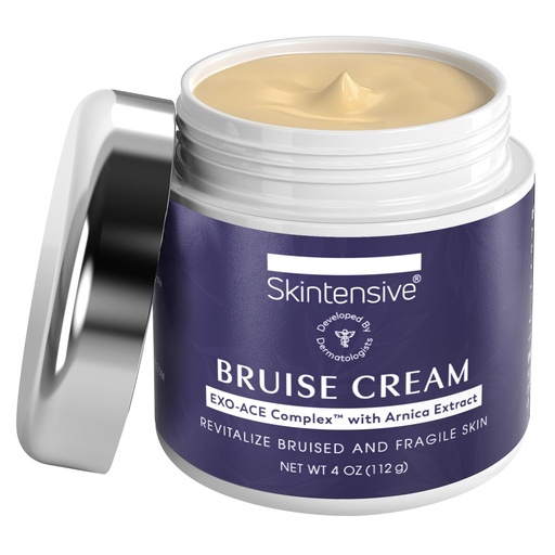[BRSWGFT6BUPQGFY2] SKINTENSIVE Arnica Bruise Cream for Thin Skin – Vitamin K Cream for Bruises & Skin Discoloration, Moisturizing Arnica Cream for Seniors, Non-Greasy Formula, 4 Oz