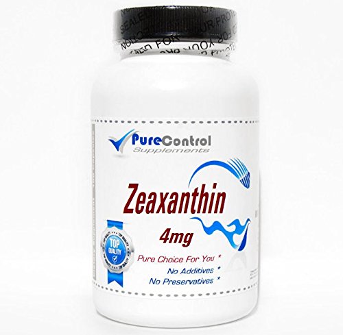 [BRSWKZI7AUBWOFQ5] Zeaxanthin 4mg // 100 Capsules // Pure // by PureControl Supplements