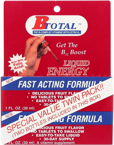 [BRSWIFATBUFGOCDK] Sublingual Products B-Total Twin Pack - 2 fl oz