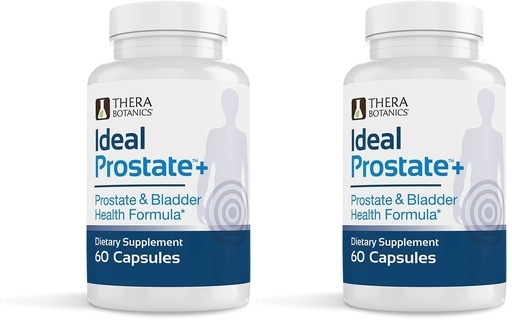 [BRSRGFI7BN6RYD3G] Advanced Men's Prostate Support by Ideal Prostate Plus with Saw Palmetto, Lycopene and More for Natural Relief (Pack of 2)