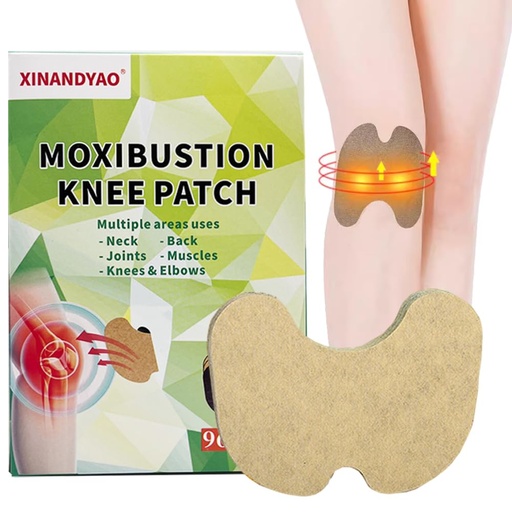 [BRSRA2QFOYAQ2HIZ] 96pcs Moxibustion Heat Patches Neck Shoulder Back Waist Hand Feet Joint Mugwort Self-Heating Traditional Therapy for Moxa Relaxation & Warmth 5.3X3.9inch