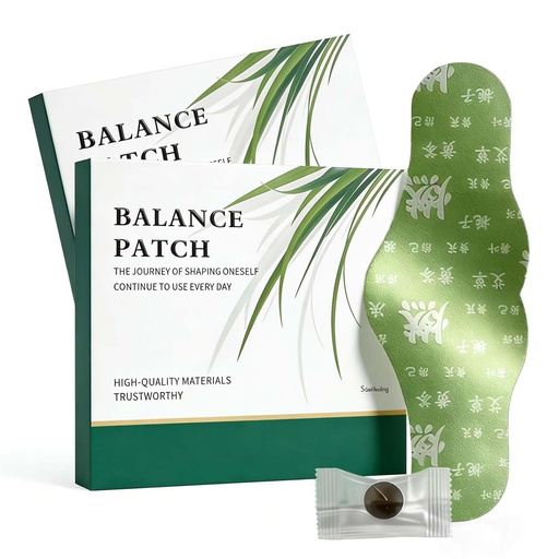 [BRSRGCTYBEPAGFYY] 2 Boxes Balance Patch, Japanese Herbal Patch Stomach, Plant-Based Ingredients, Comfort Non Irritating Design Adhesive P-atch, Easy Topical Use(10 Patches)
