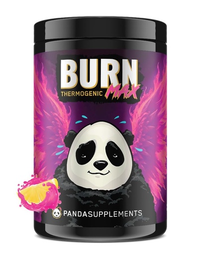 [BRSRAAA5BUGWMALJ] Underground Bio Labs: Panda Burn MAX Enhance Your Strength, Energy, Focus with Dual Source Caffiene (350mg), Alpha GPC, and MitoBurn® (Pink Lemonade)(25 Servings)