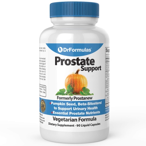 [BRSWIZQFB55QADTK] DrFormulas Super Prostate Supplement | Best Prostate Support with Saw Palmetto Extract, Beta Sitosterol, Pumpkin Seed Oil Now, 90 Vegetarian Capsules