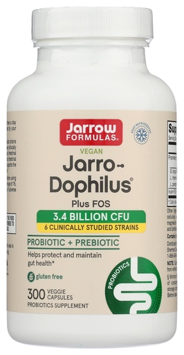 [BRSWGEI7CF5QGFLG] Jarrow Formulas, Dophilus Plus FOS Capsules, 300 Count