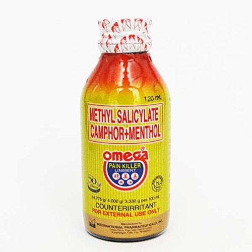 [BRSWIFYKAQGWAFTA] Omega Pain Killer Liniment - 120ml Genuine (New Packaging)