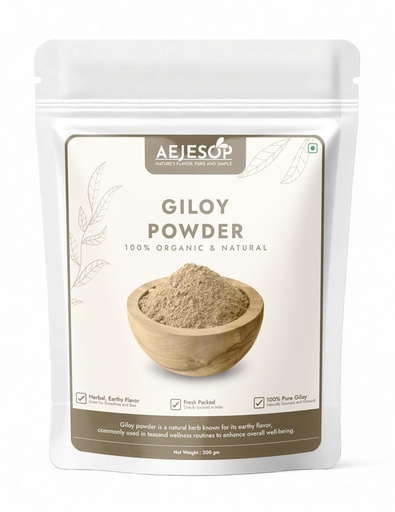 [BRSRAAAZBEFAEDQ7] AEJESOP Giloy Powder, Guduchi Stem Powder, 7 oz (200g)