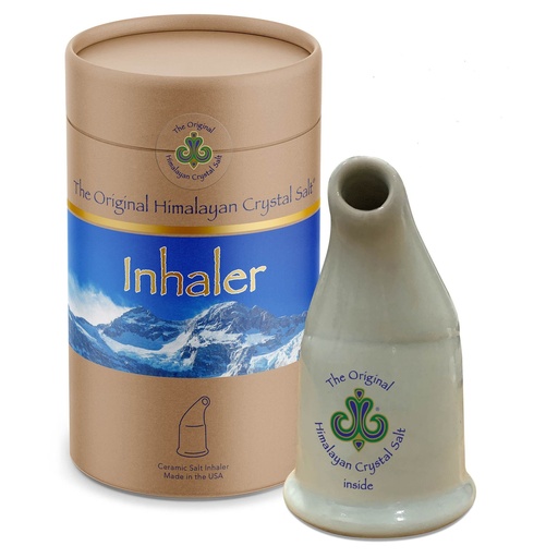 [BRSWIYQOBEMAKYDC] Original Himalayan Crystal Salt Inhaler for Bronchial and Lung Health | Made in USA