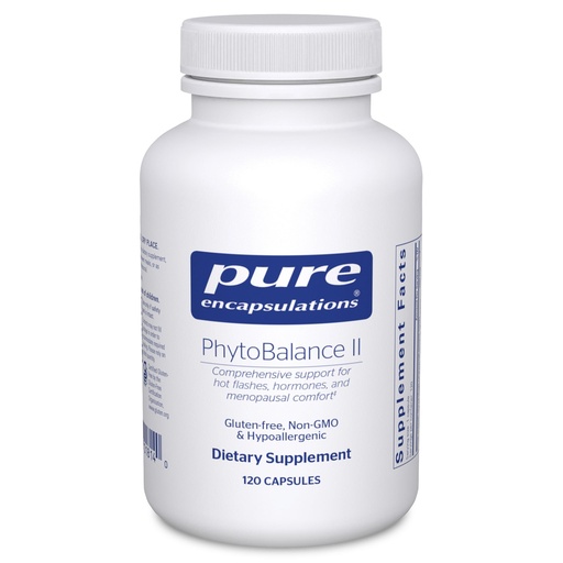 [BRSWGZLQAQNBMCDJ] Pure Encapsulations PhytoBalance II | Supports Healthy Estrogen and Progesterone Activity & Reduces Hot Flashes | 120 Capsules