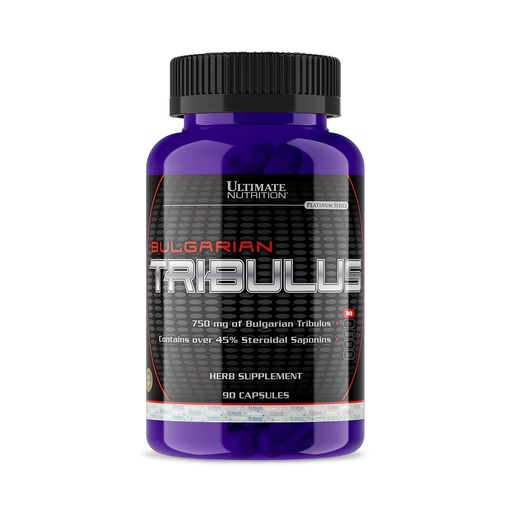 [BRSWIYQOBB4GKGY3] Ultimate Nutrition Bulgarian Tribulus Terrestris for Men, Herbal Multivitamin, Ultra Potent Steroidal Saponins, Optimum Nutrition, Strength, and Stamina Enhancer, 750mg, 90 Capsules