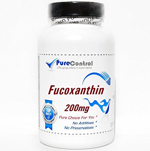 [BRSWKHQTBAHWCDD2] Fucoxanthin 200mg // 100 Capsules // Pure
