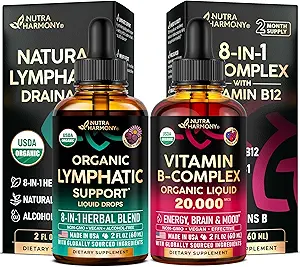 [BRSRAHYPCECGMGQZ] NUTRAHARMONY Vitamin B-Complex & Lymphatic Drops