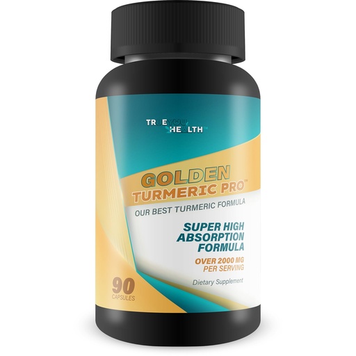 [BRSREHY5BMCQA2DA] Golden Turmeric Pro - Improved Formula - Our Best High Absorption Turmeric Curcumin Gold Turmeric Capsules - Vitamin D Vitamin C Curcumin Ginger Supplements - Gold Support Supplement