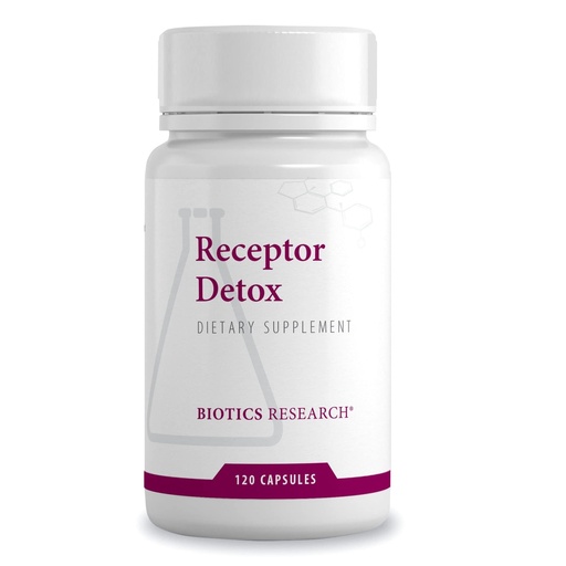[BRSREAIOPN6B4ALV] BIOTICS RESEARCH Receptor Detox - Dr. Berkson Formulated, Herbs, Vitamin and Mineral Blend Supports Hormone Balance, Healthy Sleep, Mood & Detox Pathways, Professional Grade
