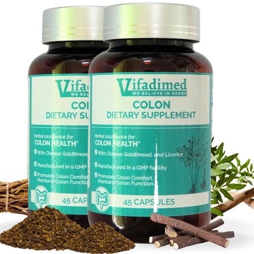 [BRSRA2YDBMNGGGY2] Colon for Diarrhea, IBS-D,Colitis, Soothes Irritation,Enhances Colon's Function. Intestine Lining,Gut Microbiome,Colon Motility. IBS Relief,90 Capsules.
