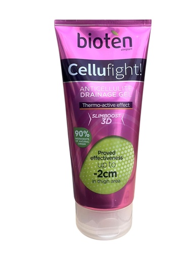 [BRSWI2T6DEHBU3TC] CELLUFIGHT - THERMO-ACTIVE ANTI-CELLULITE FAT-BURNING GEL- Proven Effectiveness, Visibly Reduces Cellulite & 'Orange-Peel' Effect, Eliminates Toxins and Excess Water - 200ml by Bioten