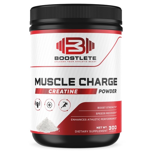 [BRSREYAQBVYQG2Q4] MuscleCharge Premium Creatine Monohydrate Powder – Supports Muscle Growth, Strength, Performance & Energy – Lab-Tested, Pure Creatine – 500 Grams (100 Servings)