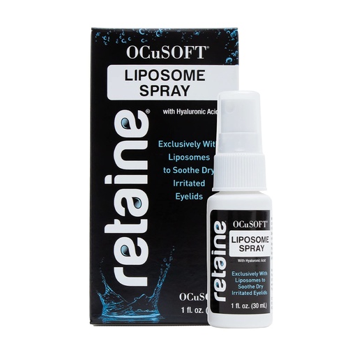 [BRSRMGA6OAOWOHLU] OCuSOFT Retaine Liposome Spray 15 Milliliters, Eyelid Spray for Irritated Eyelids Associated with Blepharitis, Dry Eyes, and Meibomian Gland Dysfunction