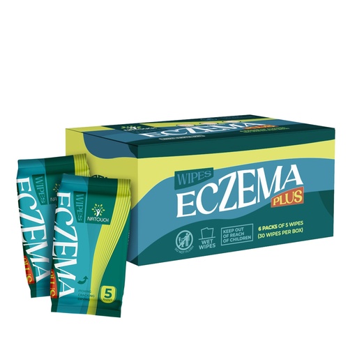 [BRSRAGD6CIAQAF3G] Eczema Wipes All-Natural Fast Acting Eczema Relief, Instantly Soothes & Cools Itching, cracking, and drying, Skin Protectant Organic Wipes
