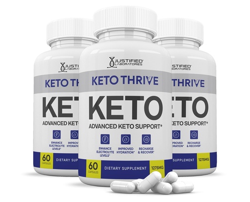 [BRSRAZYQDEHAICTO] (3 Pack) Keto Thrive Keto ACV Pills 1275MG Keto Support Blend Capsule Alternative to Keto ACV Gummies Formulated with Apple Cider Vinegar Extra Virgin Olive Oil Powder Green Tea Leaf 180 Capsules